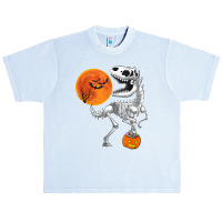 Halloween Dinosaur T Rex Skeleton Scary Boys Kids Teens T Shirt Urban Heavy T-shirt | Artistshot