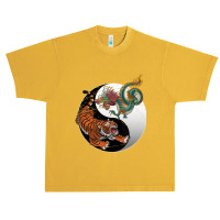 Asian Dragon Tiger Yin Yang Tiger Urban Heavy T-shirt | Artistshot