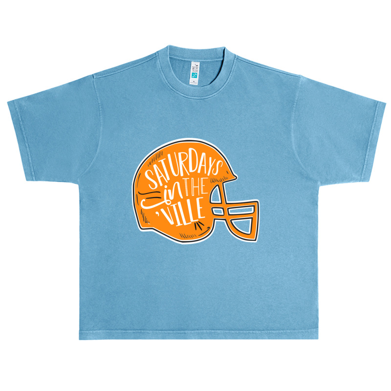 Football Saturdays In Knoxville Tennessee Urban Heavy T-shirt by KIMARMSTEAD | Artistshot