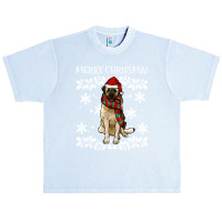 Merry Christmas Ornament Anatolian Shepherd Dog Xmas Santa Pullover Ho Urban Heavy T-shirt | Artistshot