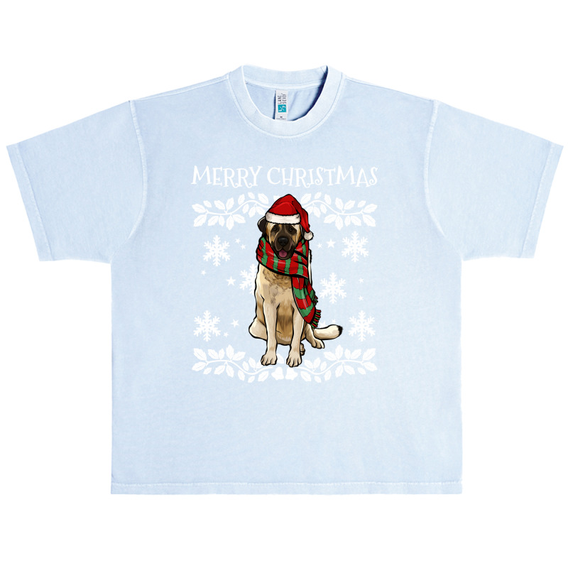 Merry Christmas Ornament Anatolian Shepherd Dog Xmas Santa Pullover Ho Urban Heavy T-shirt by gocuzhejani | Artistshot