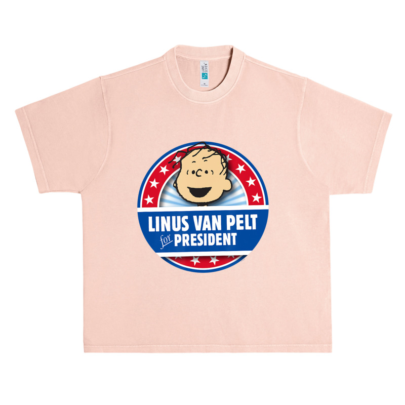 Peanuts Linus For President Urban Heavy T-shirt | Artistshot