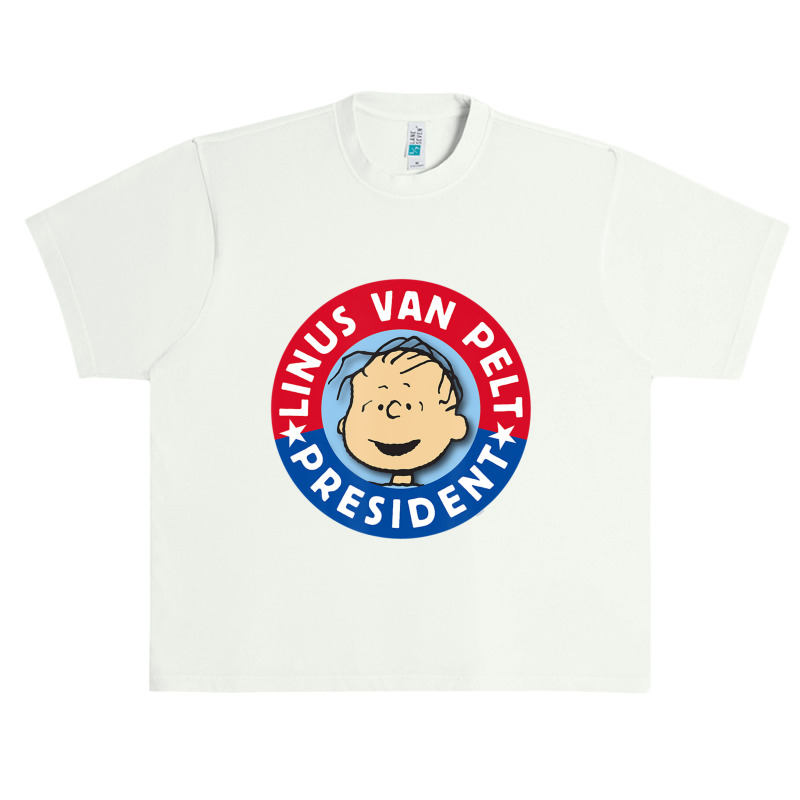 Peanuts Linus Van Pelt For President Urban Heavy T-shirt | Artistshot