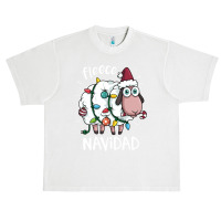 Fleece Feliz Navidad Funny Cute Sheep Christmas Urban Heavy T-shirt | Artistshot