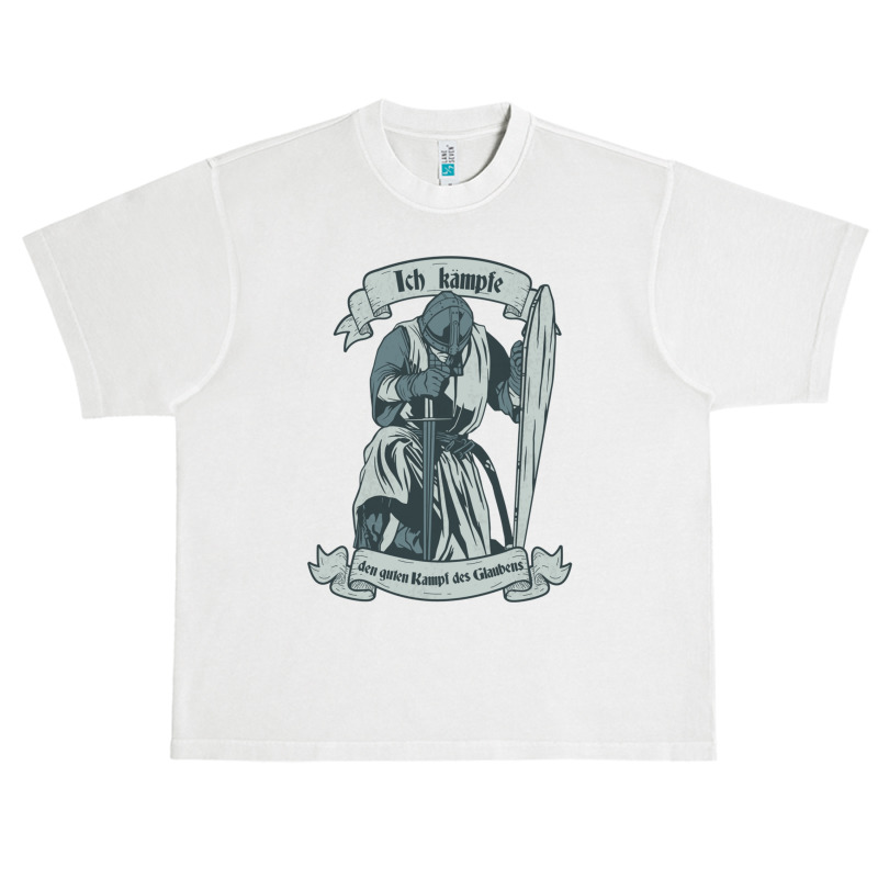 Christian Templar Knight Gift, Brave Rosary Crusader Warrior Urban Heavy T-shirt | Artistshot