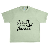 Jesus Is My Anchor Christian Boating Lovers Sailing Urban Heavy T-shirt | Artistshot