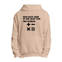 Math Quote Urban Pullover Hoodie | Artistshot