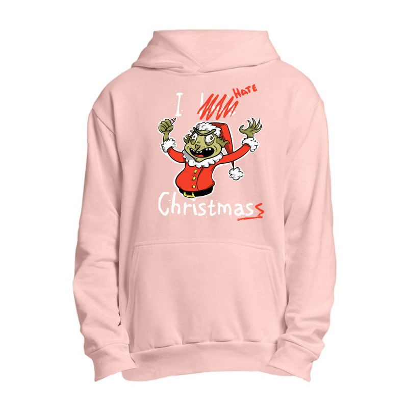 Grinch Hates Christmas, Grinch Hate Christmas, Grinch Hates, Christmas Urban Pullover Hoodie by SHKUNLUD | Artistshot