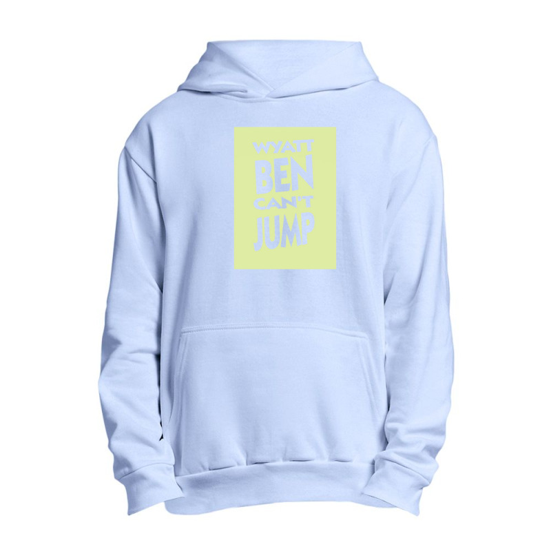 Wyatt Ben Can't Jump   Park And Recreation Humour Urban Pullover Hoodie by cm-arts | Artistshot