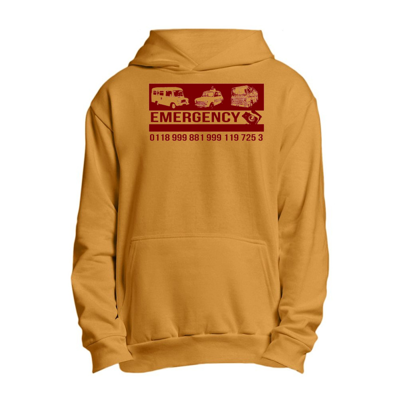 Emergency Number Urban Pullover Hoodie | Artistshot