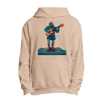 The Coolest Bass Player Merch Urban Pullover Hoodie | Artistshot