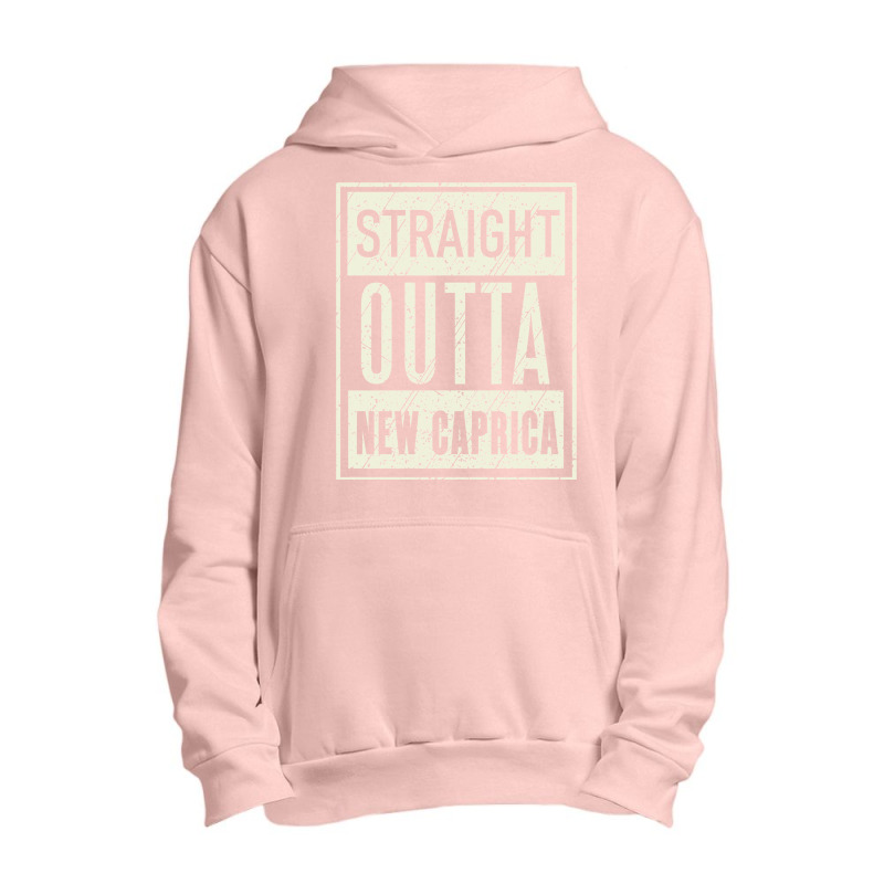 Straight Outta New Caprica Urban Pullover Hoodie | Artistshot