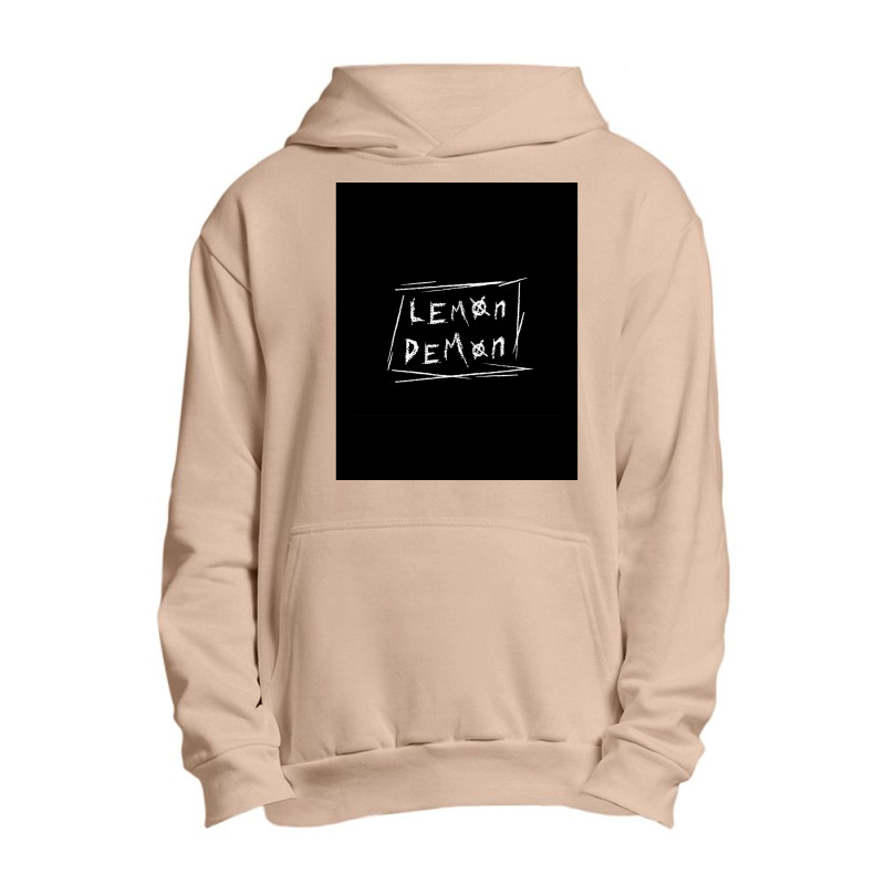 Metal Lemon Demon (black) Urban Pullover Hoodie | Artistshot