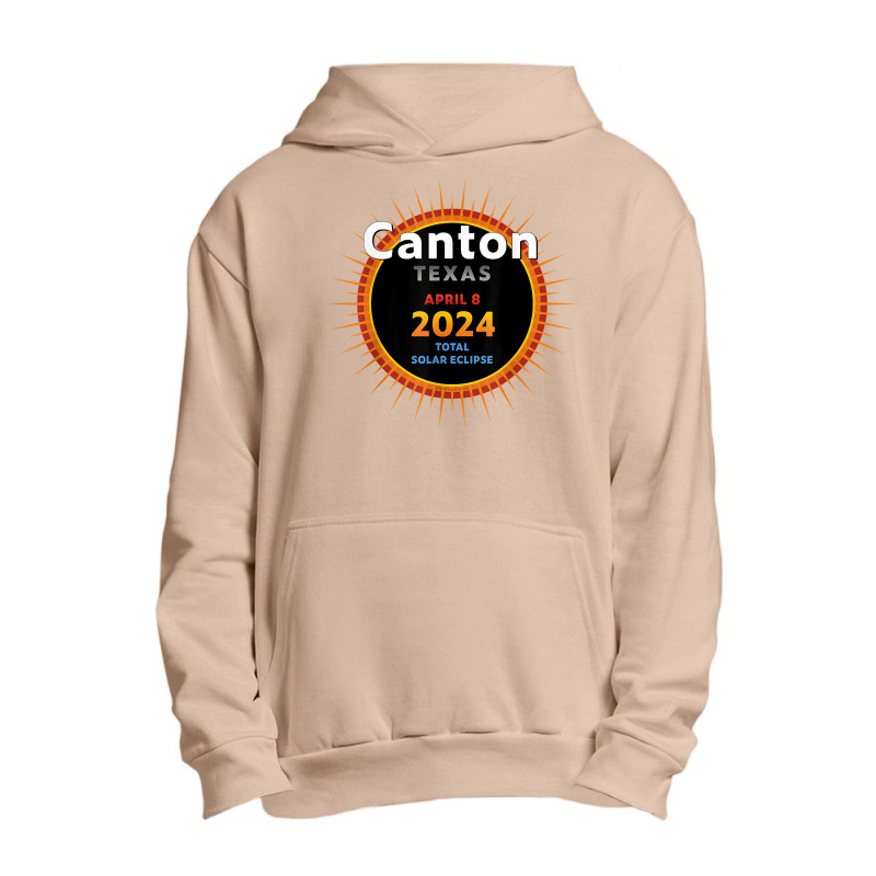 Canton Texas Tx Total Solar Eclipse 2024  2  T Shirt Urban Pullover Hoodie | Artistshot