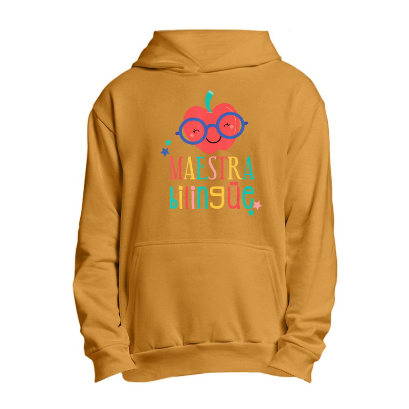 Cute Maestra Bilingue Bilingual Teacher Urban Pullover Hoodie by kentuckykonpha9 | Artistshot