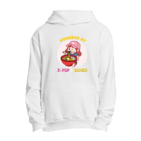 Powered By K Pop And Ramen Japanese Noodles Korean Kpop Novely Urban Pullover Hoodie | Artistshot