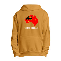 Invasion Day Change The Date Urban Pullover Hoodie | Artistshot