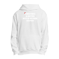 Christmas Is Better With A Icelandic Sheepdog Dog Urban Pullover Hoodie | Artistshot