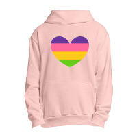 Sappho Poem Lesbian Pride Flag Active Urban Pullover Hoodie | Artistshot