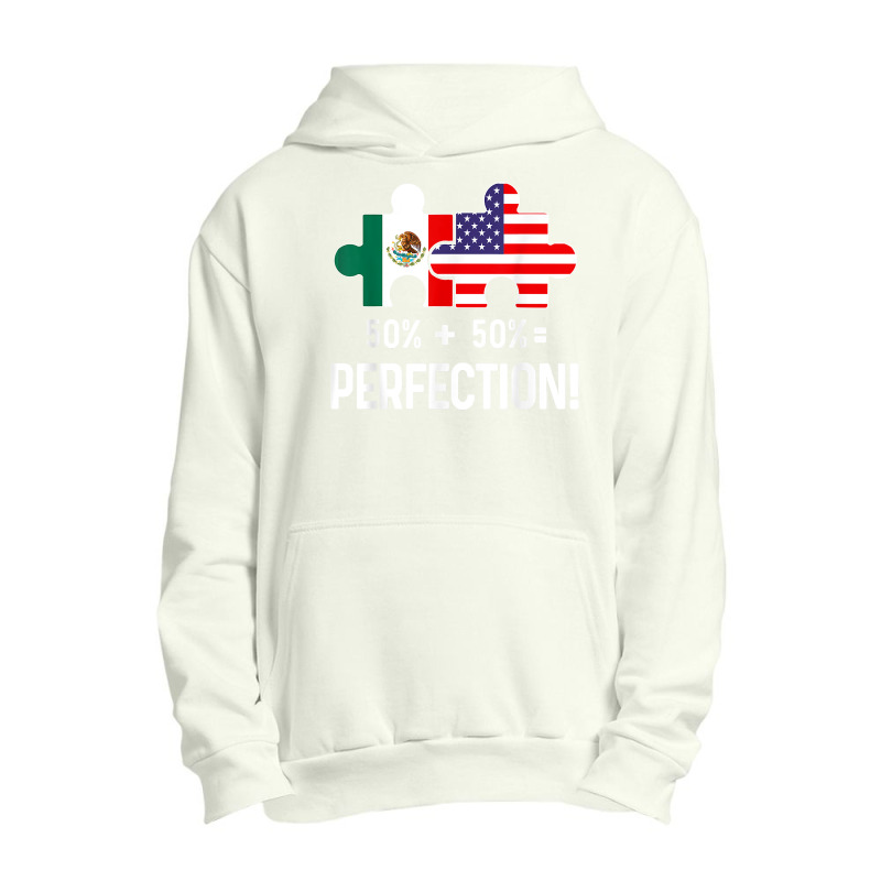 Half American Half Mexican Flag Combined Map Mexico Usa T Shirt Urban Pullover Hoodie by cm-arts | Artistshot