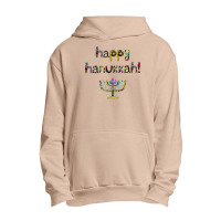 Happy Hanukkah  Jewish Holiday Chanukah Urban Pullover Hoodie | Artistshot