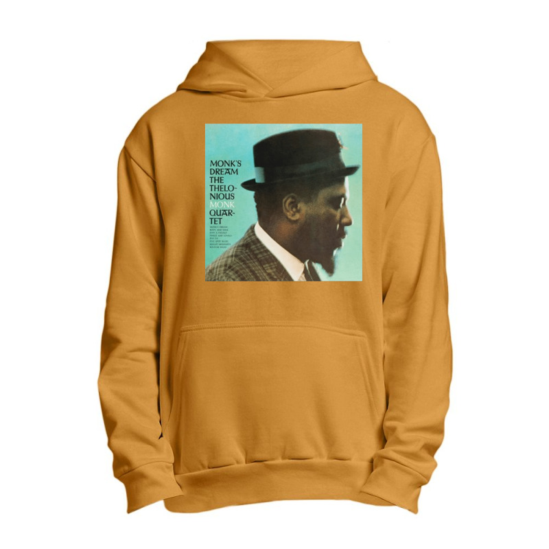 Thelonious Monk, Jazz Music, Album Cover Artwork Reproduction, Theloni Urban Pullover Hoodie | Artistshot