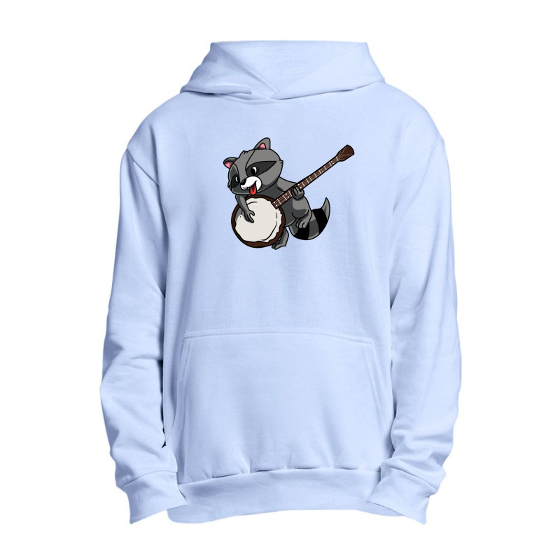 Banjo Player Thrash Panda Musical Instrument Instrumentalist Urban Pullover Hoodie by ThomasMNykamp | Artistshot