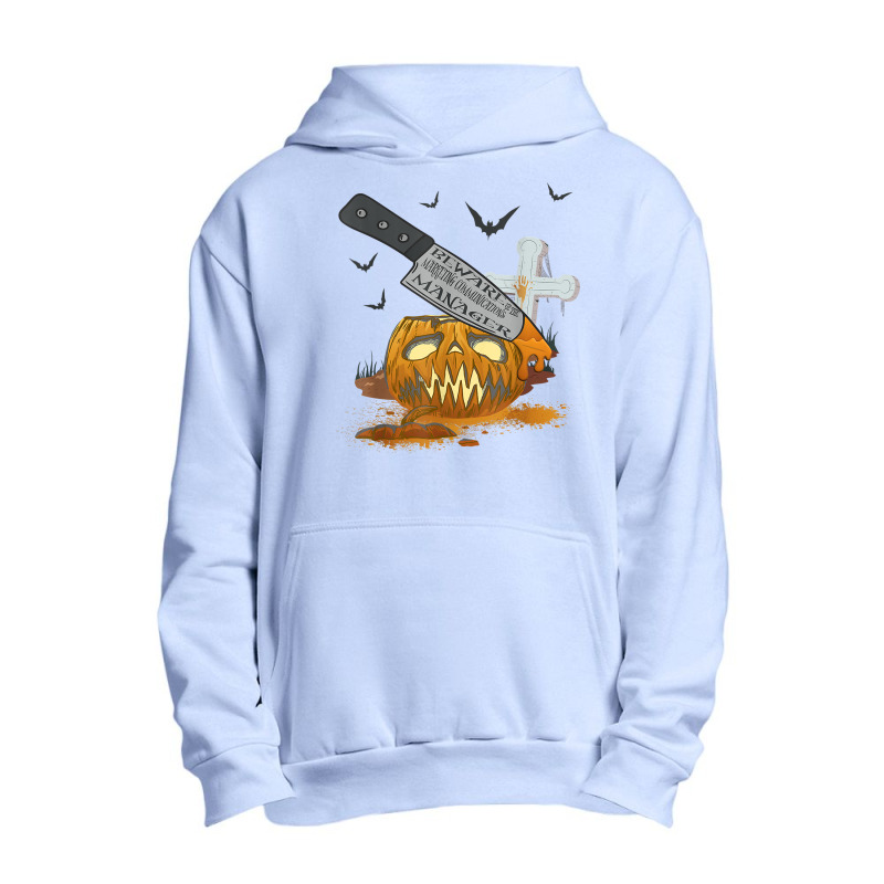 Marketing Communications Manager Funny Halloween Party T Shirt Urban Pullover Hoodie by cm-arts | Artistshot