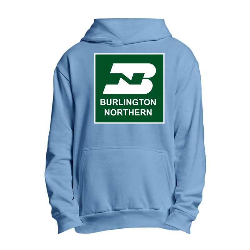 Burlington Northern Railroad Urban Pullover Hoodie | Artistshot