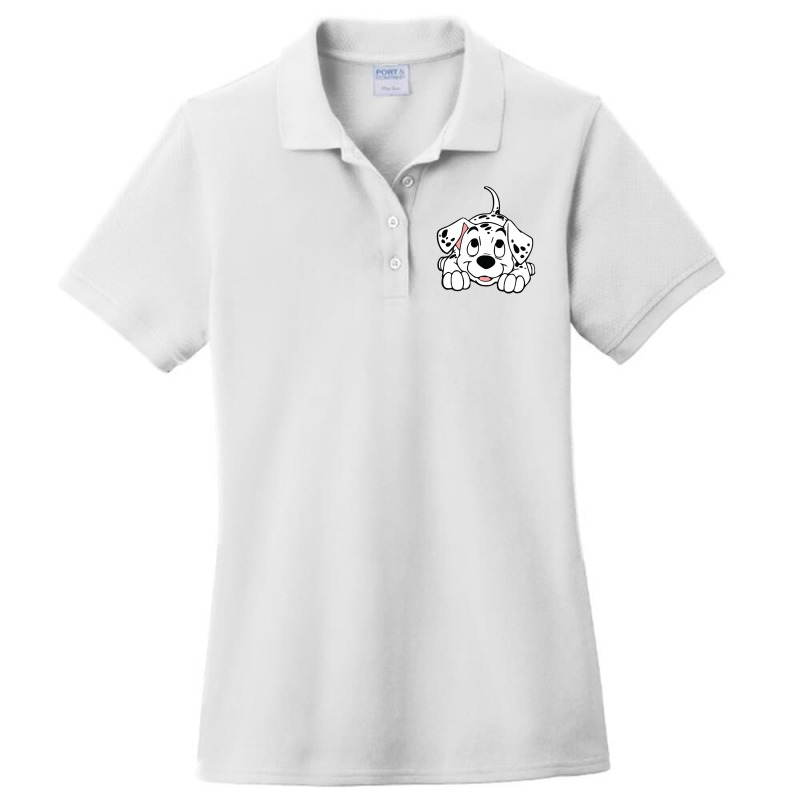 Dalmatian Ladies Polo Shirt by kisakisa | Artistshot