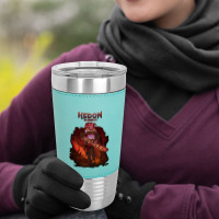 Hedon Bloodrite Cover Art (clothing Splash) Leatherette Tumbler | Artistshot