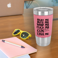 Buy Beat Bite Whip Me Adam Ants Retro Leatherette Tumbler | Artistshot