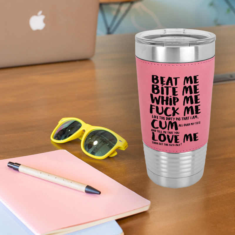 Buy Beat Bite Whip Me Adam Ants Retro Leatherette Tumbler | Artistshot