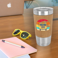 Retro Yellow School Bus For School Bus Driver And Busman Leatherette Tumbler | Artistshot