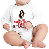 Pãülã Abdül Musician Long Sleeve Baby Bodysuit | Artistshot