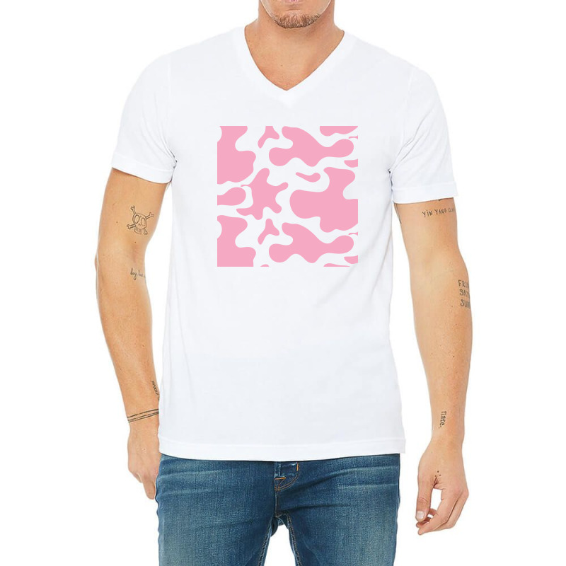 Strawberry Cow V-Neck Tee by Prince Ali | Artistshot