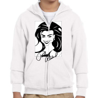 Pãülã Abdül 18 Youth Zipper Hoodie | Artistshot