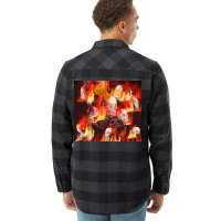 Melted Skull Flannel Shirt | Artistshot