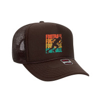 Retro Vintage American Football Season Party Footballer Foam Trucker Hat | Artistshot