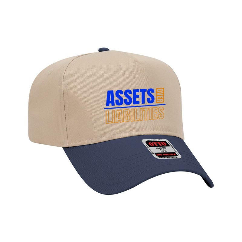 Assets Over Liabilities Adjustable Baseball Cap by Jembleng Art | Artistshot