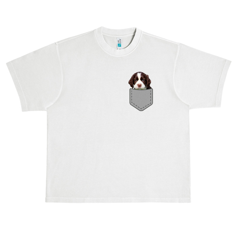 English Springer Spaniel Dog In Your Pocket Urban Heavy T-shirt by Konlasa6638 | Artistshot