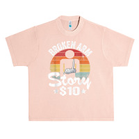 Broken Arm Story $10 Broken Hand Kids Get Well Broken Arm T Shirt Urban Heavy T-shirt | Artistshot