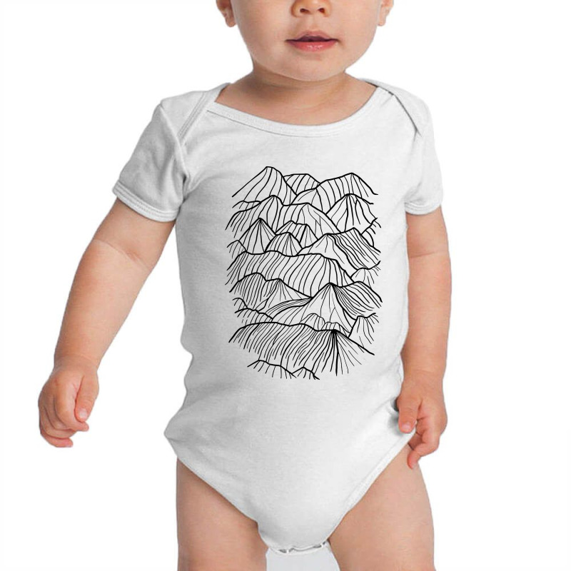 Mountains Baby Bodysuit by GoMarket Tees | Artistshot