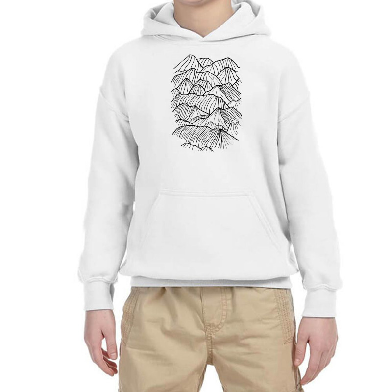 Mountains Youth Hoodie by GoMarket Tees | Artistshot