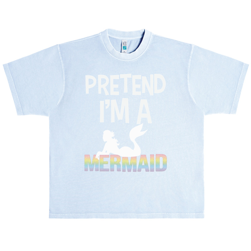 Pretend Im A Mermaid Admirer Halloween Costume Urban Heavy T-shirt | Artistshot