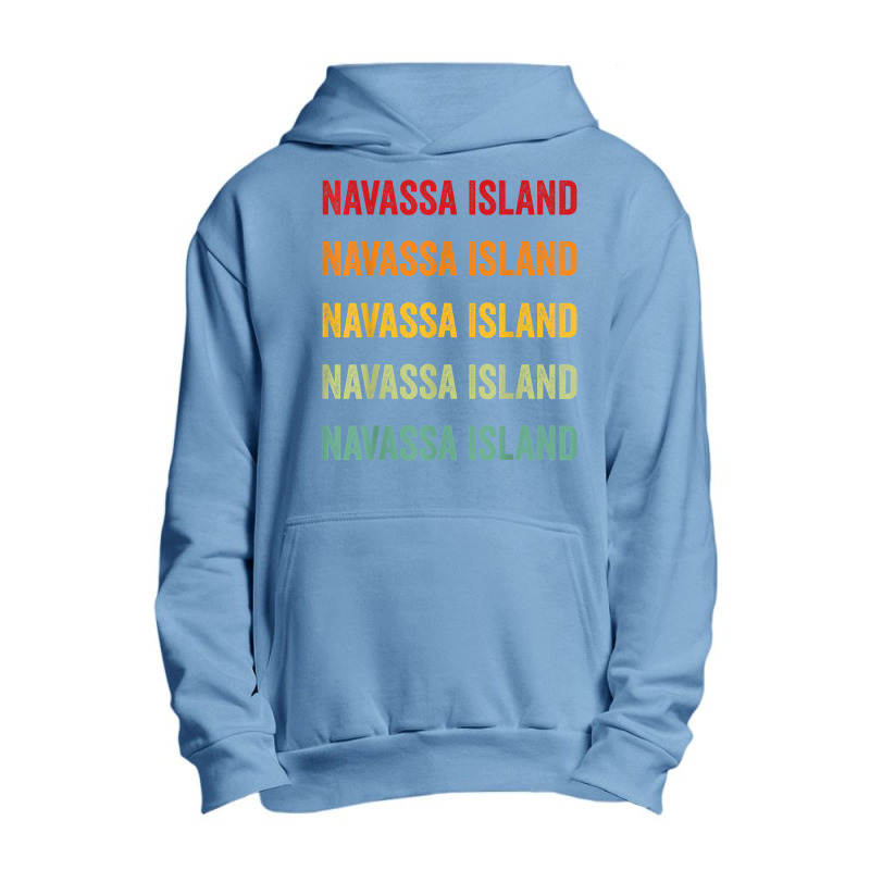 Navassa Island County Urban Pullover Hoodie by Outpost | Artistshot