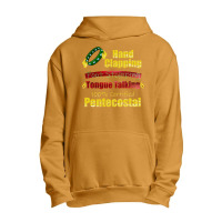 Hand Clapping Foot Stomping Tongue Talking Pentecostal Gifts Long Slee Urban Pullover Hoodie | Artistshot