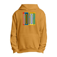 Head Over Heels He Go Go's Wih Backgorund Head Over Heels He Go Go's W Urban Pullover Hoodie | Artistshot