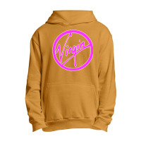 Virgin Pink White Urban Pullover Hoodie | Artistshot