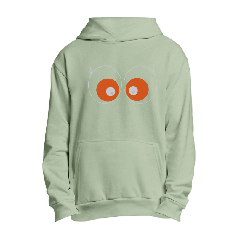 Cartoon Eyes Urban Pullover Hoodie | Artistshot